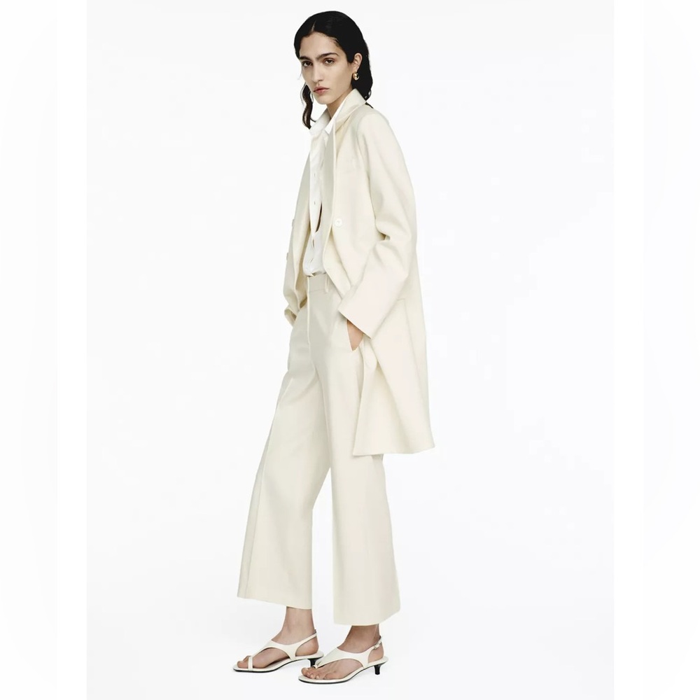 ZW COLLECTION HIGH WASTED CROP PANTS